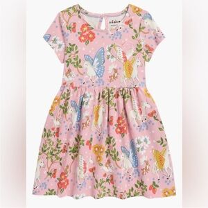 Mini Boden unicorn woodland fairytale dress sz 5-6